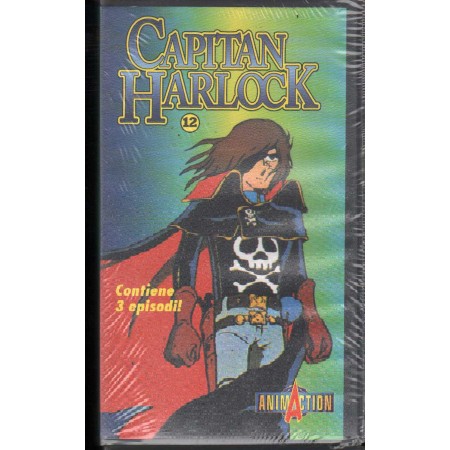 Capitan Harlock 12 VHS Univideo - 1472405 Sigillato