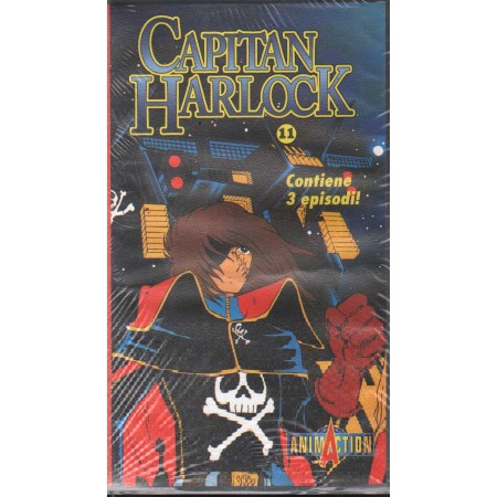 Capitan Harlock 11 VHS Univideo - 1472305 Sigillato