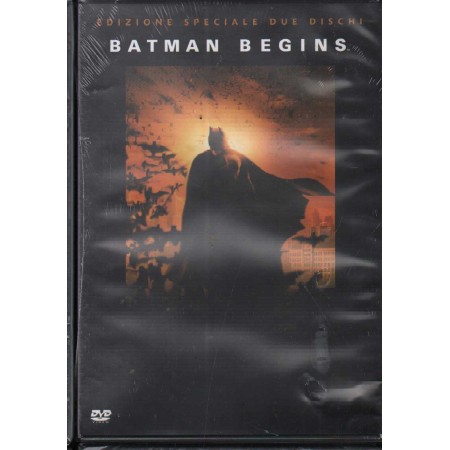 Batman Begins DVD Christopher Nolan Warner - 72959 Sigillato
