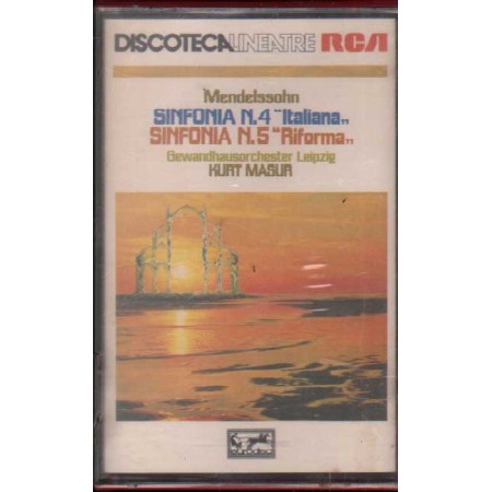 Mendelssohn MC7 Sinfonia N.4 Italiana N.5 Riforma Rca – 71233 Sigillato