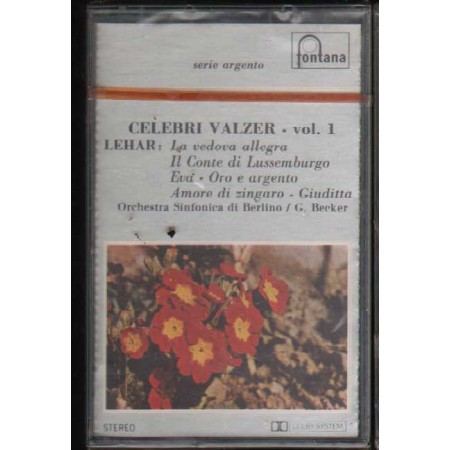 Franz Lehár MC7 Celebri Valzer - Vol. 1 Fontana – 7332006 Sigillato