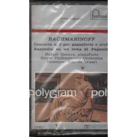 Rachmaninoff MC7 Concerto N.2 Per Pianoforte Fontana – 7331078 Sigillato