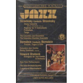 Stravinsky, Bernstein, Brubeck MC7 Jazz CBS – MPT39768 Sigillata