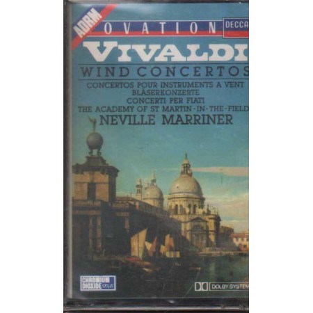 Sir Neville Marriner MC7 Vivaldi Wind Concertos London Records – 4177774 Sigillato