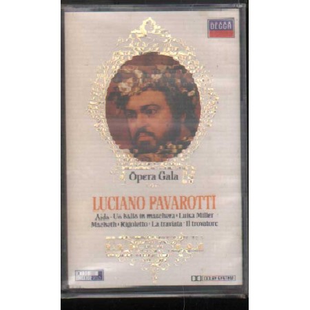 Luciano Pavarotti MC7 Opera Gala London Records ‎– 4210004 Sigillato