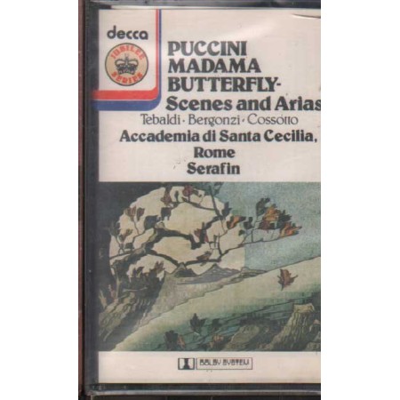 Puccini - Madama Butterfly MC7 Scene And Arias Decca – KJBC32 Sigillato
