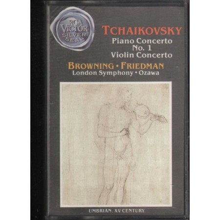 Tchaikovsky MC7 Piano Concerto No.1, Violin Concerto Rca – VK60491 Nuovo