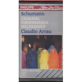 Schumann, Arrau MC7 Carnaval, Kinderszenen, Waldszenen Philips – 4208714 Sigillato