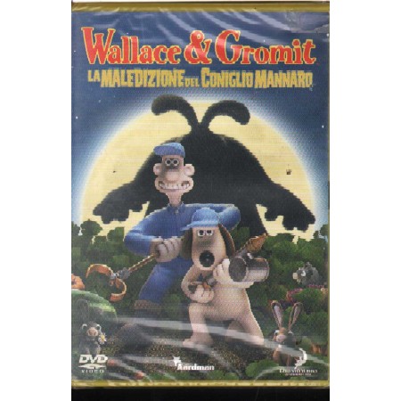 Wallace E Gromit: La Maledizione Del Coniglio Mannaro DVD Steve Box 10218 Sigillato