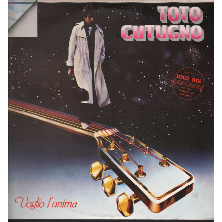 Toto Cutugno  Lp 33giri Voglio L'Anima Nuovo 0008478