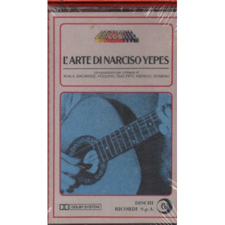 Narciso Yepes MC7 L'Arte Di Yepes Ricordi – OCK716212 Sigillato