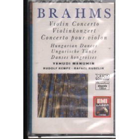 Johannes Brahms MC7 Violin Concerto, Hungarian Dances Emi –  LZ7626084 Sigillato