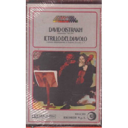 Tartini,Brahms, Oistrakh MC7 Il Trillo Del Diavolo Ricordi – 716231 Sigillato