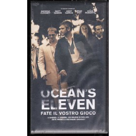 Ocean's Eleven - Fate Il Vostro Gioco VHS Steven Soderbergh Univideo - PIV22185 Sigillato