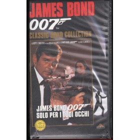 007 Solo Per I Tuoi Occhi VHS John Glen Univideo - PIV99247 Sigillato