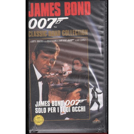 007 Solo Per I Tuoi Occhi VHS John Glen Univideo - PIV99247 Sigillato