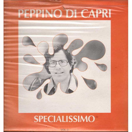 Peppino Di Capri Lp 33giri Specialissimo vol. 2 Nuovo Sigillato