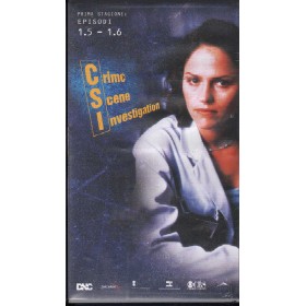 Csi: Crime Scene Investigation Episodi 1.5, 1.6 VHS Univideo - 16341 Sigillato