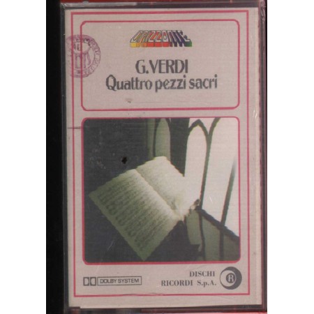 Verdi MC7 Quattro Pezzi Sacri Ricordi – 716162 Sigillato