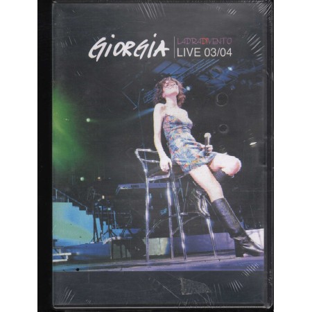 Giorgia DVD Ladra Di Vento Live 03/04 BMG – 82876600639 Sigillato