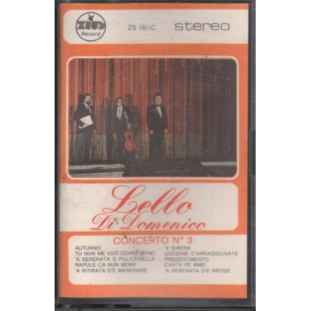 Lello Di Domenico MC7 Concerto N 3 Zeus ‎– ZS161C Nuova