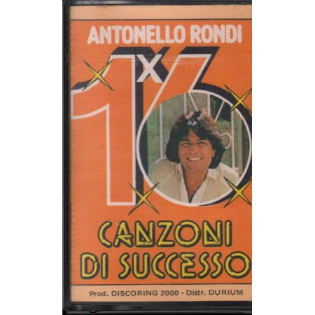 Antonello Rondi MC7 16 Canzoni Di Successo Discoring – GXMC1056 Nuova