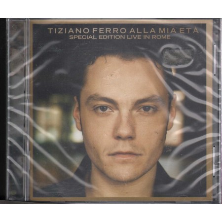Tiziano Ferro CD DVD Alla Mia Età - Live In Rome 5099945806209 Sigillato