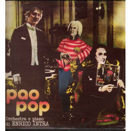 Enrico Intra Lp Vinile Paopop / Rifi ‎RDZ-ST 14259 Italia Nuovo