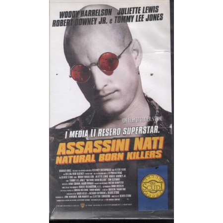 Natural Born Killer, Assassini Nati VHS Oliver Stone Univideo - PIV13228 Sigillato