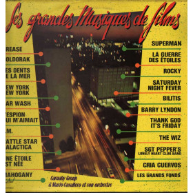 Carnaby Group & Cavallero Lp Les Grandes Musiques De Films Gatefold Nuovo 311222