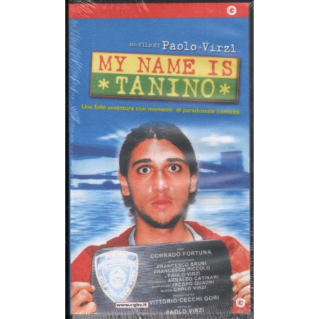 My Name Is Tanino VHS Paolo Virzì Univideo - PSC3427 Sigillato