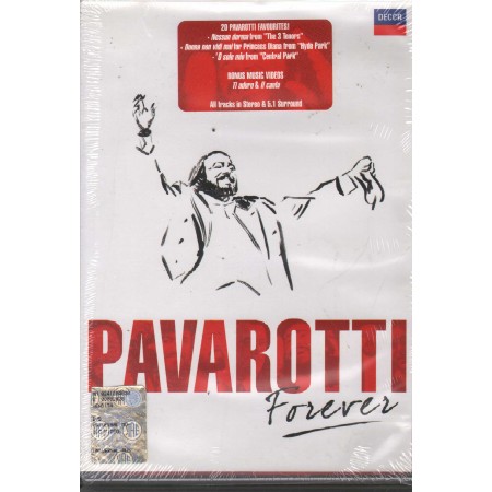 Luciano Pavarotti DVD Pavarotti Forever Decca – 0743241 Sigillato