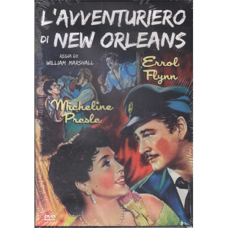 L' Avventuriero Di New Orleans DVD William Marshall A E R Productions - 300 Sigillato