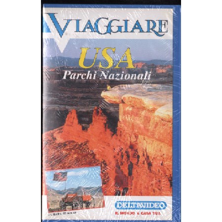 Viaggiare: Usa, Parchi Nazionali VHS Univideo - CD03683 Sigillato