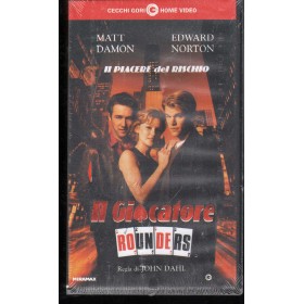 Rounders. Il Giocatore VHS John Dahl Univideo - PSC0191 Sigillato