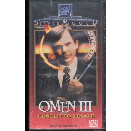 Omen III VHS Graham Baker Univideo - 111515 Sigillato