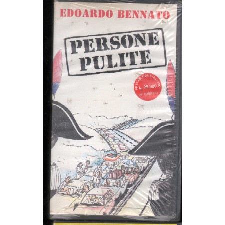 Edoardo Bennato VHS Persone Pulite Virgin – 724349207332 Sigillato