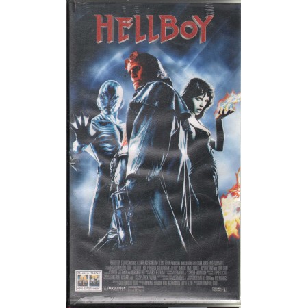 Hellboy VHS Guillermo Del Toro Univideo - CC84052 Sigillato