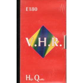 Videocassetta VHS Per Registrazioni E 180 Minuti Sigillata