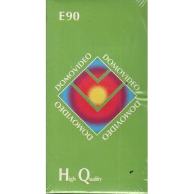 Videocassetta VHS Per Registrazioni E 90HQ Sigillata