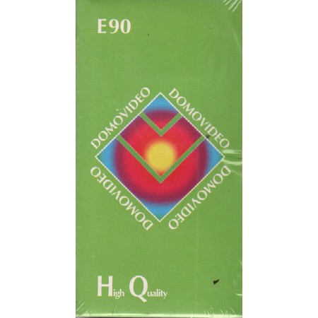 Videocassetta VHS Per Registrazioni E 90HQ Sigillata