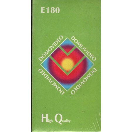 Videocassetta VHS Per Registrazioni E 180 HQ Sigillata