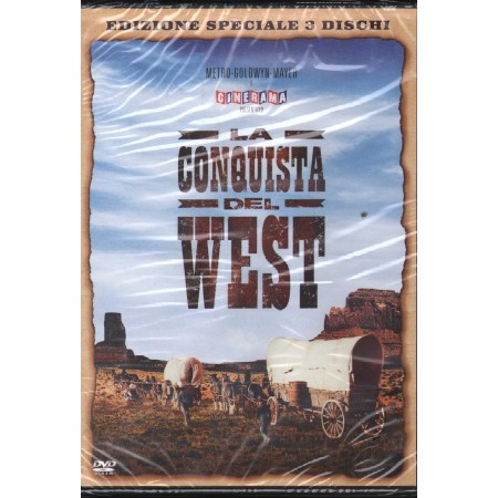 La Conquista Del West DVD John Ford Warner - Z879971 Sigillato