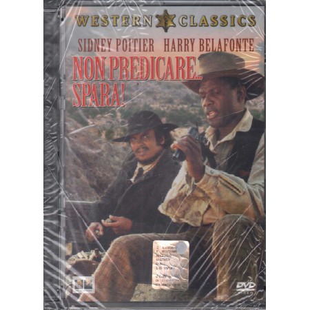 Non Predicare Spara DVD Sidney Poitier Sony - DC81920 Sigillato