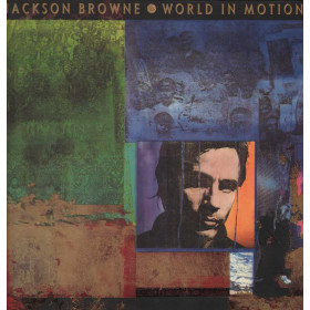 Jackson Browne Lp 33giri World in motion Nuovo