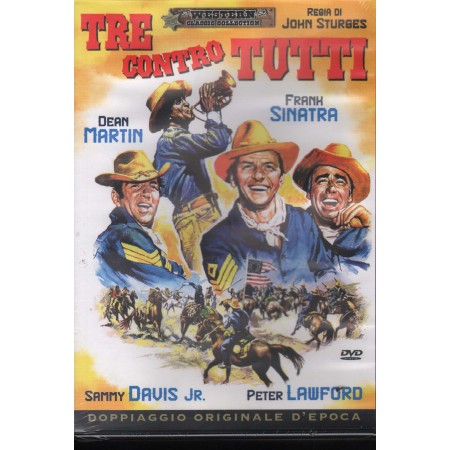 Tre Contro Tutti DVD John Sturges Sony - WCC074 Sigillato