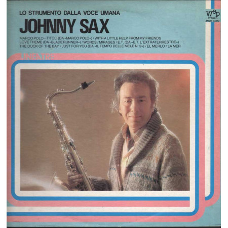 Johnny Sax Lp 33giri Lo Strumento Dalla Voce Umana Nuovo 0033343
