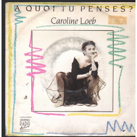 Caroline Loeb Vinile 7" 45 giri A Quoi Tu Penses Barclay – 8858367 Nuovo
