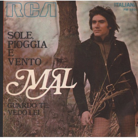 Mal Vinile 7" 45 Giri Sole, Pioggia E Vento RCA – PM3509 Nuovo