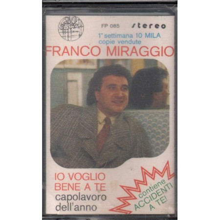 Franco Miraggio MC7 Io Voglio Bene A Te Big Stereo Record – FP085 Sigillato